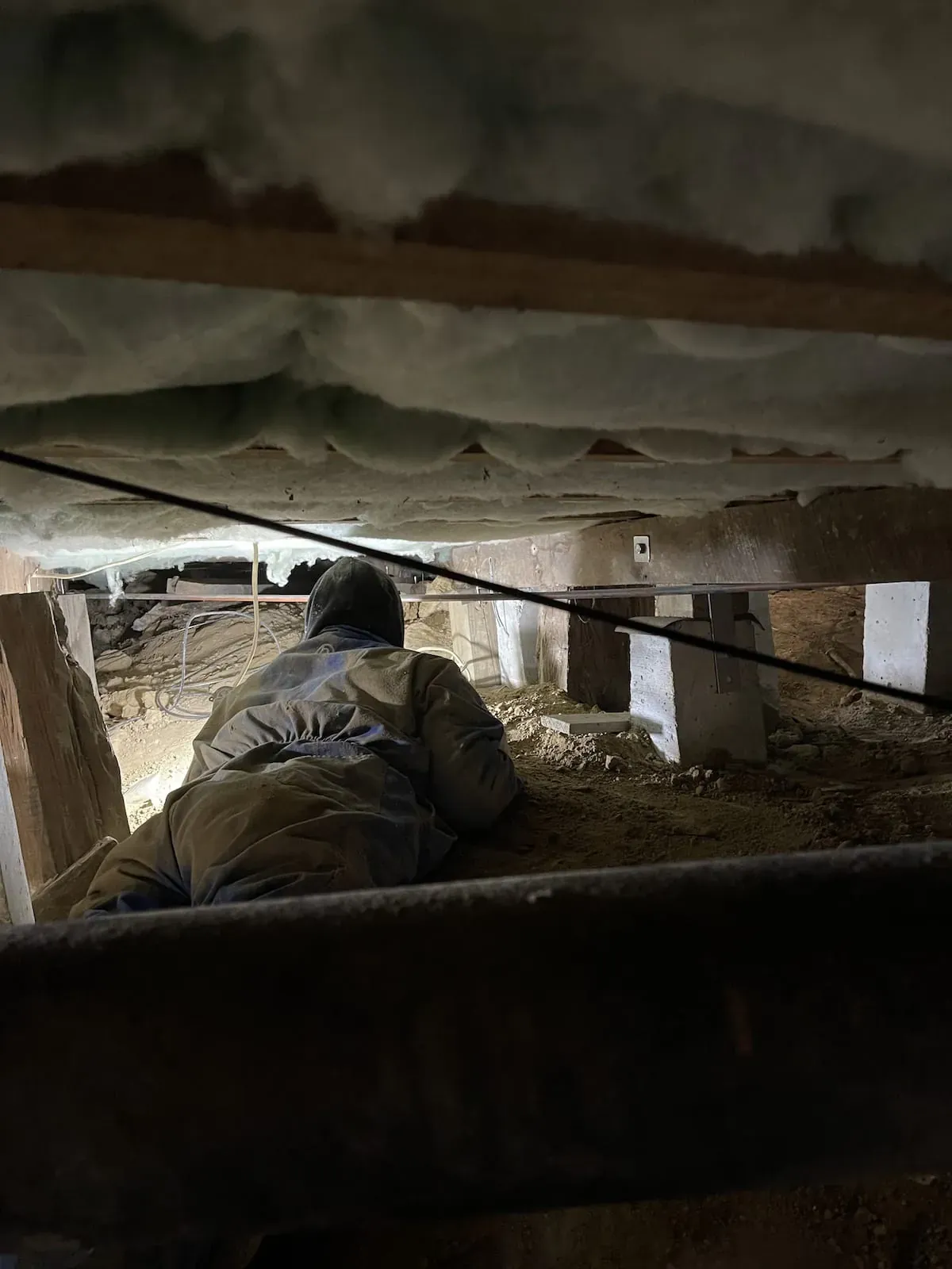 Confined spaces work