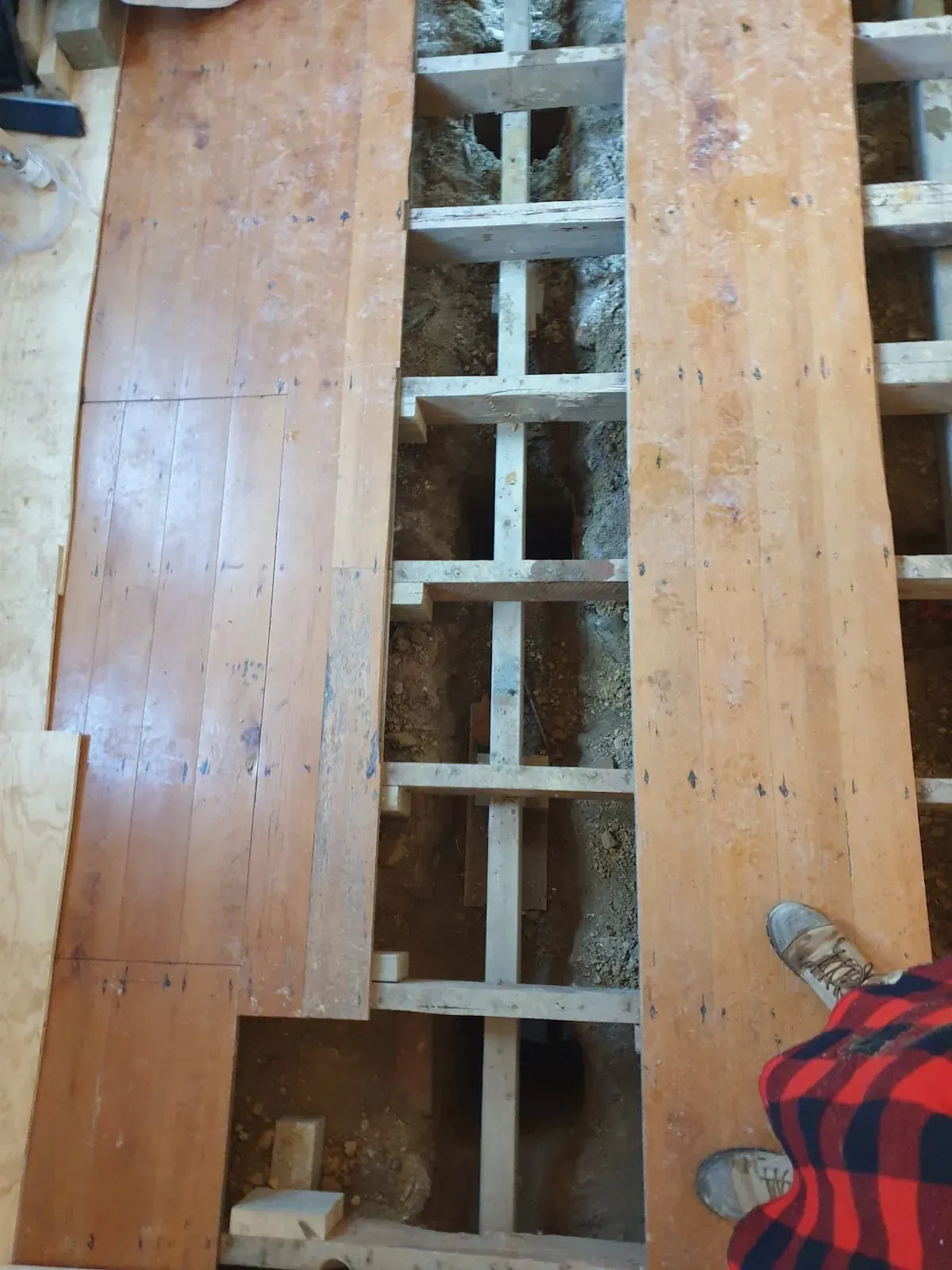Confined spaces work