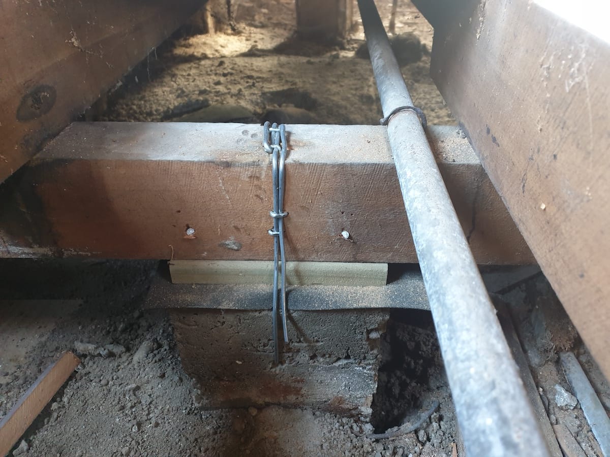 House pile releveling Wellington