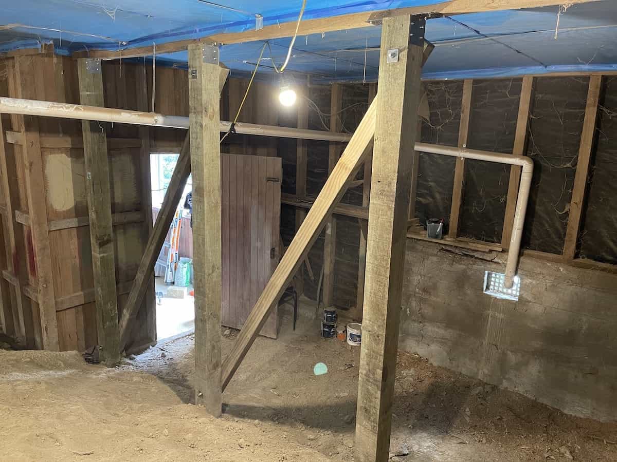 New piles for earthquake strengthening Wellington