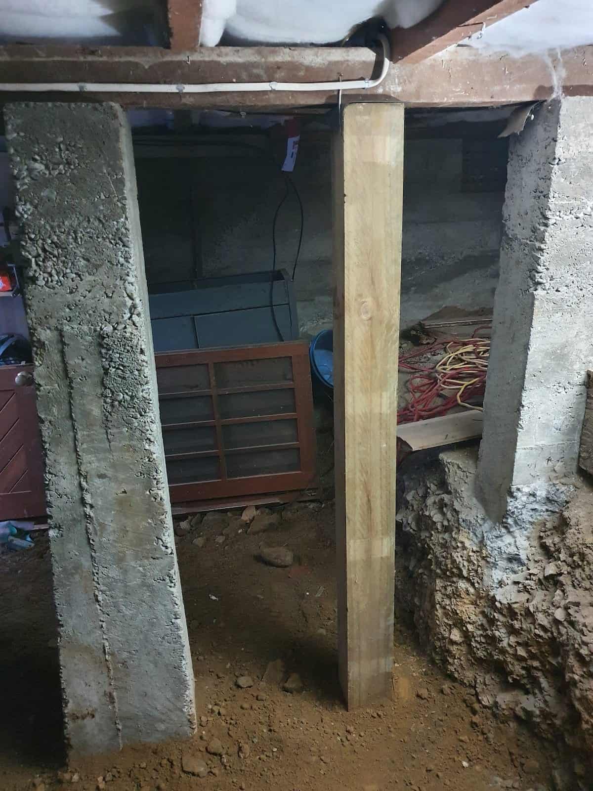 Old pile replacement underway in Wellington